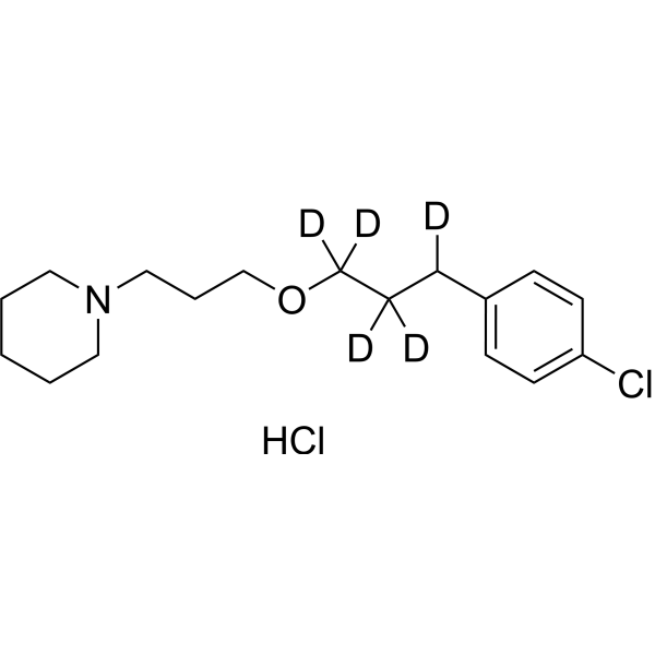 Pitolisant-d5 hydrochloride 2740634-42-6